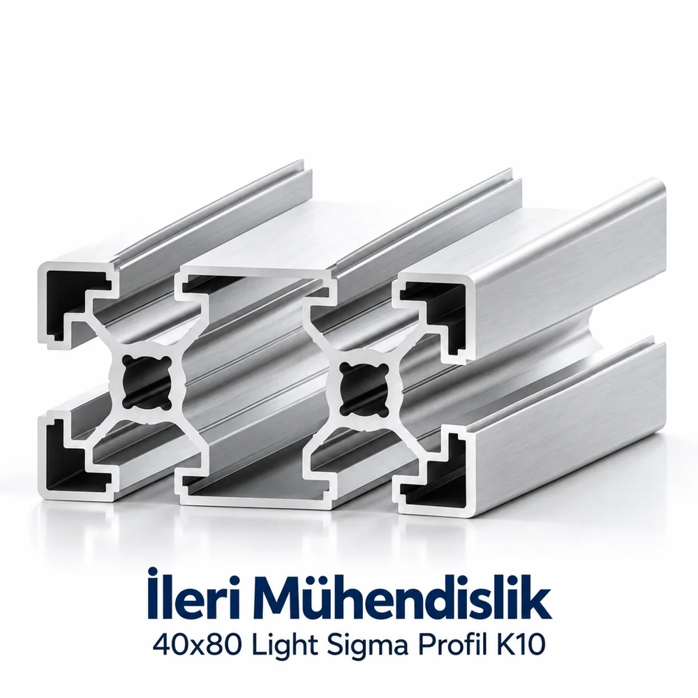 40x80 Light Sigma Profil K10 · İleri Mühendislik