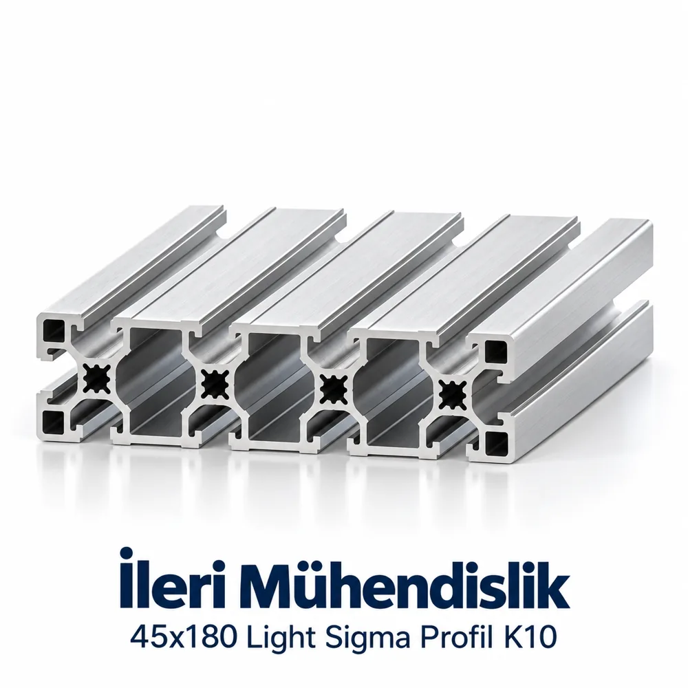 45x180 Light Sigma Profil K10 · İleri Mühendislik