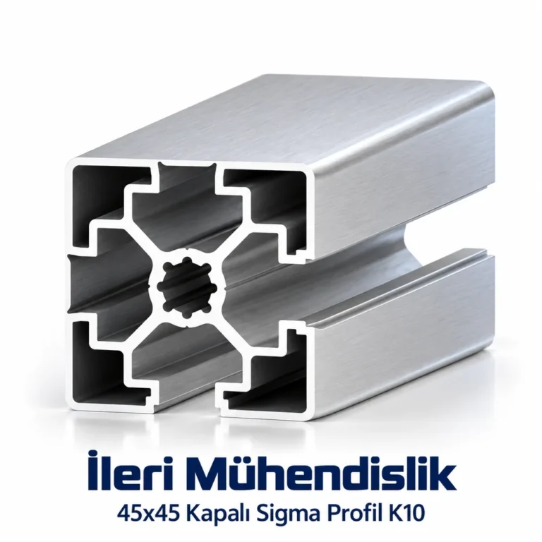 45x45 Kapalı Sigma Profil K10 · İleri Mühendislik
