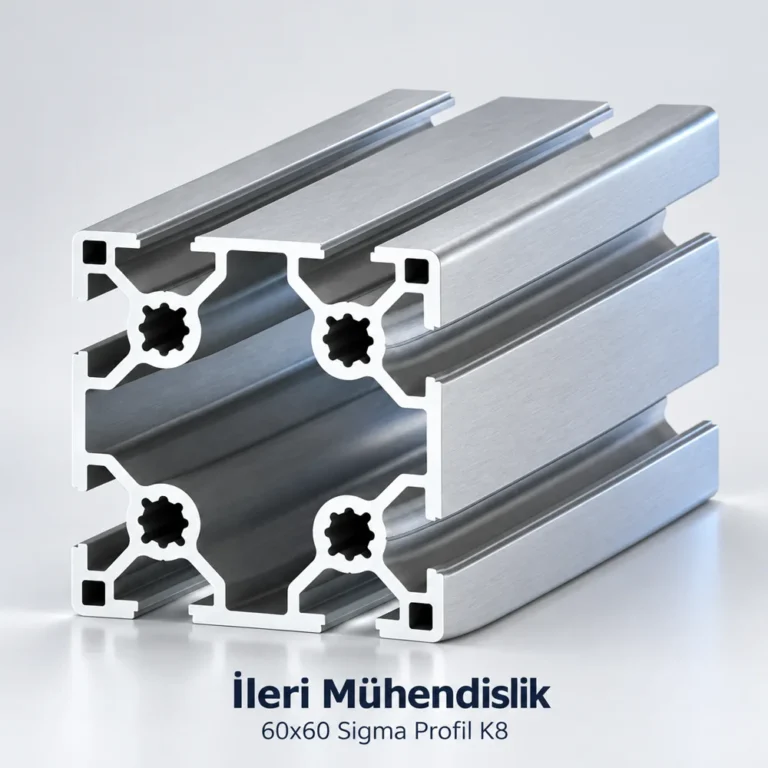 60x60 Sigma Profil K8 · İleri Mühendislik
