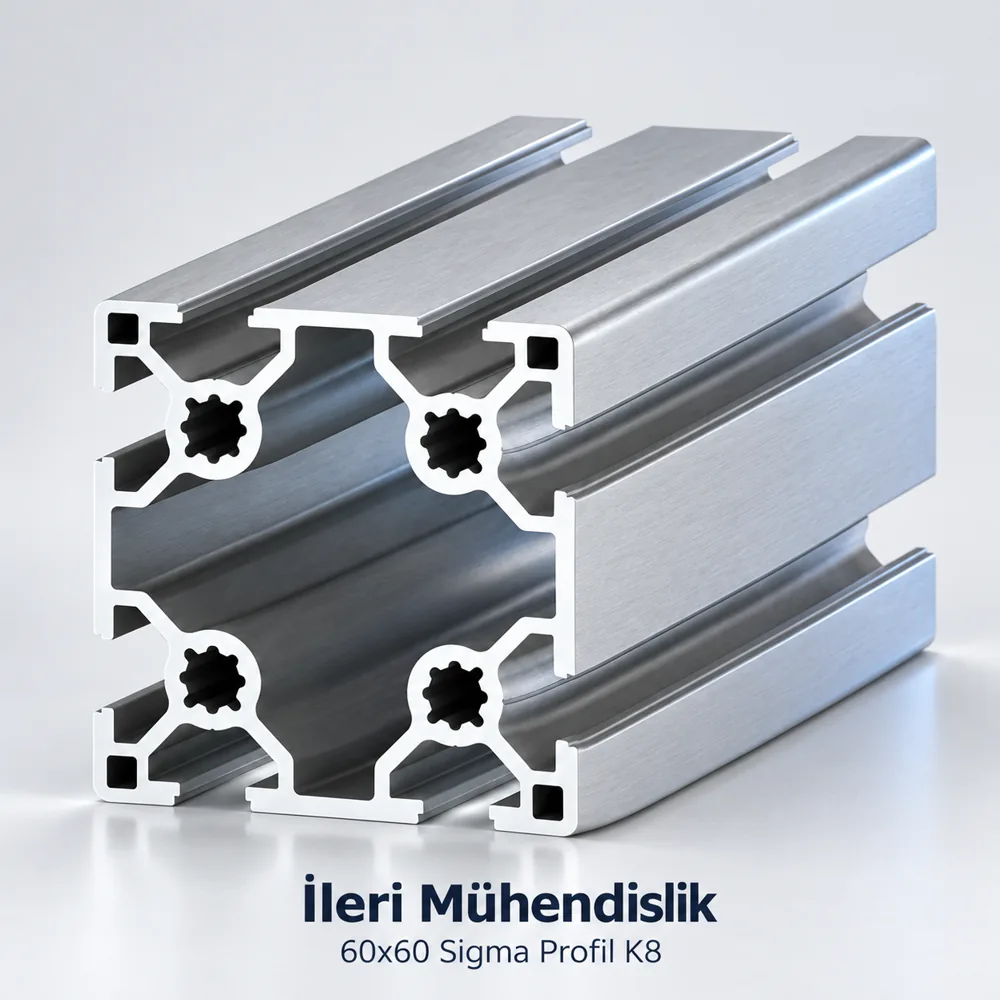 60x60 Sigma Profil K8 · İleri Mühendislik