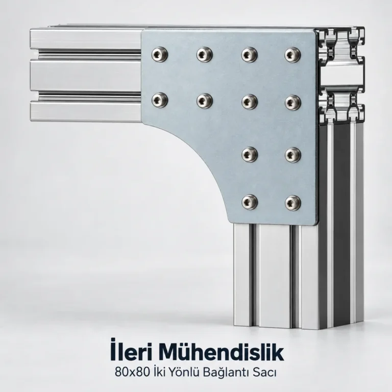 80x80 İki Yönlü Bağlantı Sacı · İleri Mühendislik