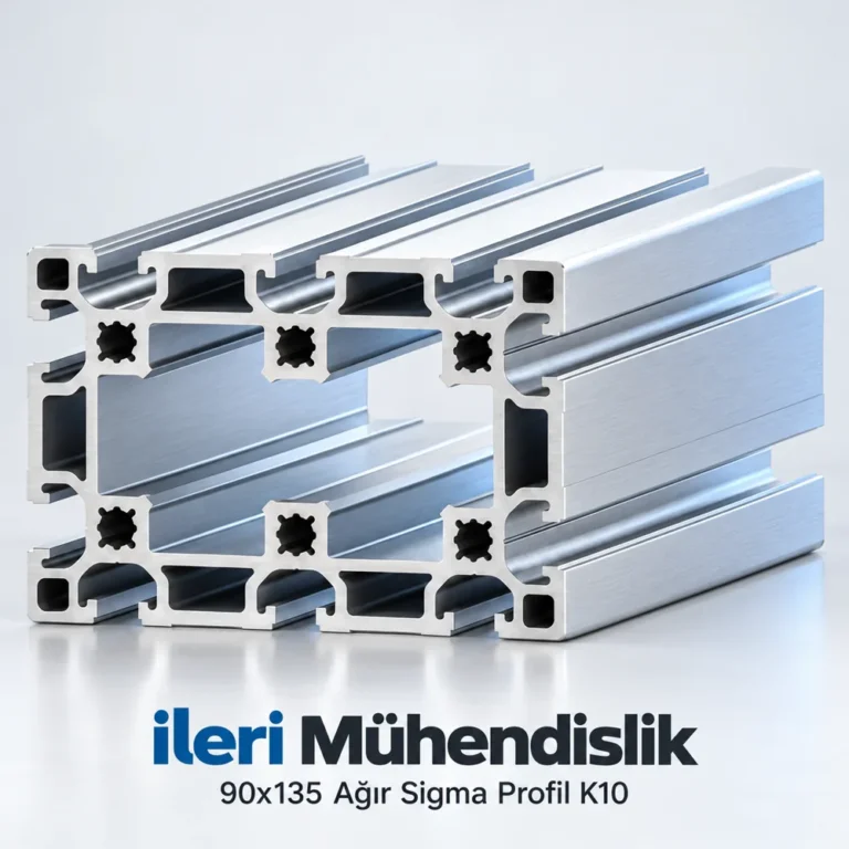 90x135 Ağır Sigma Profil K10 · İleri Mühendislik