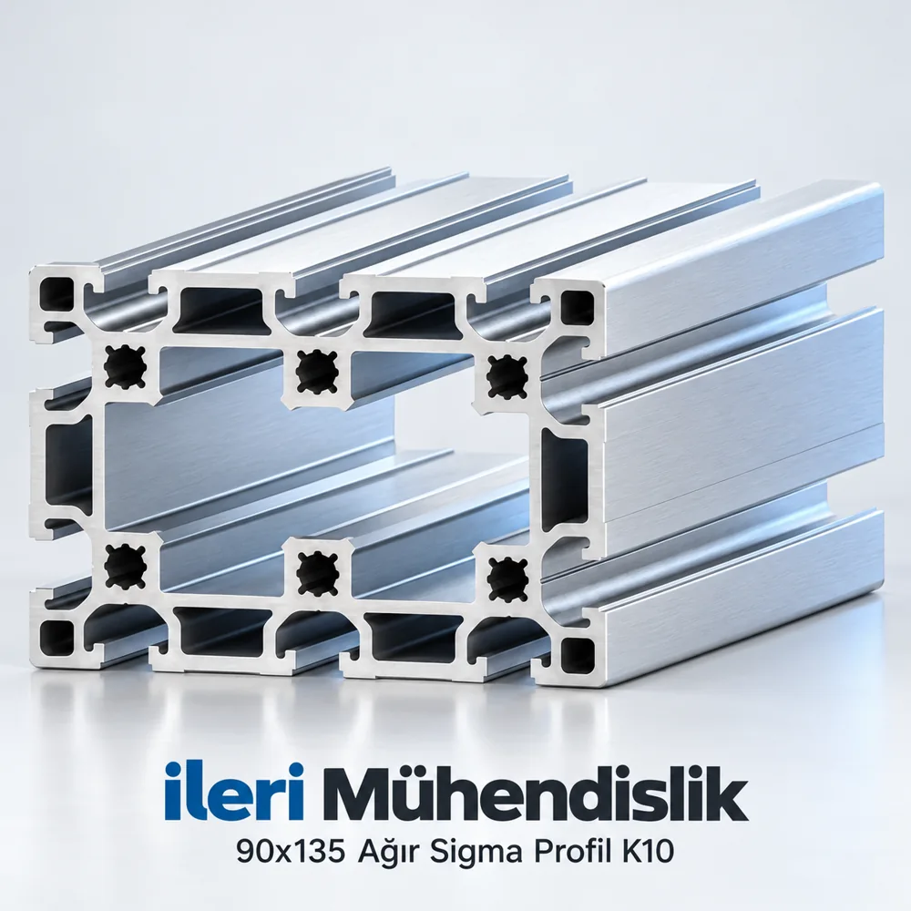 90x135 Ağır Sigma Profil K10 · İleri Mühendislik