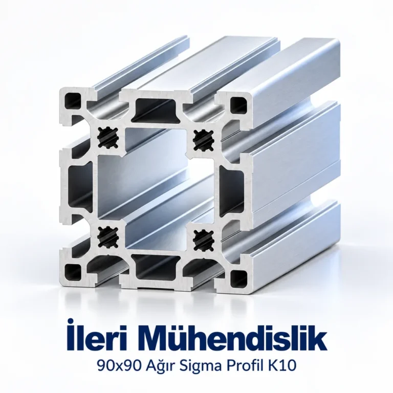 90x90 Ağır Sigma Profil K10 · İleri Mühendislik