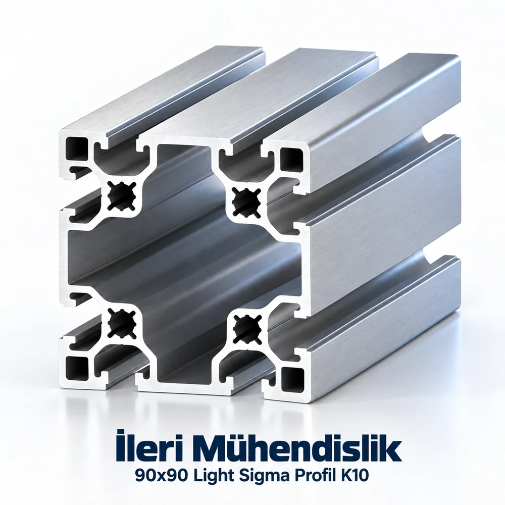 90x90 Light Sigma Profil K10 · İleri Mühendislik