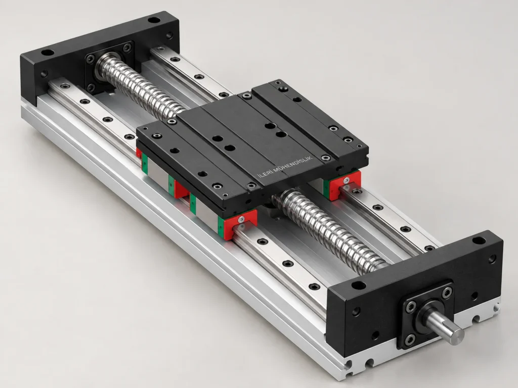 İleri Mühendislik lineer hareket sistemi — temsili ürün görünümü