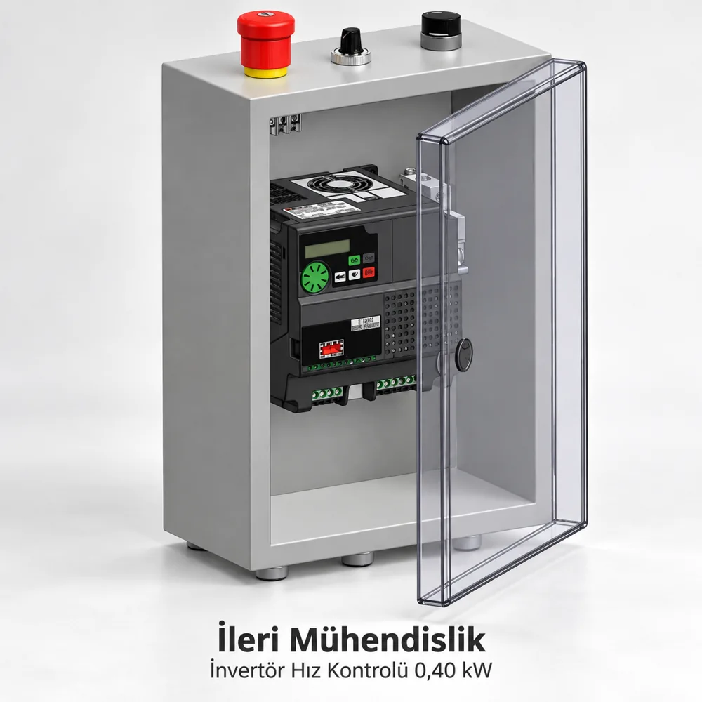 0,40 kW İnvertör Hız Kontrolü · İleri Mühendislik