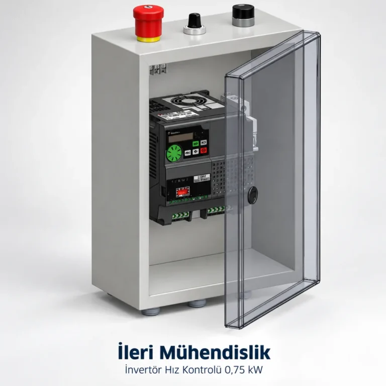 0,75 kW İnvertör Hız Kontrolü · İleri Mühendislik