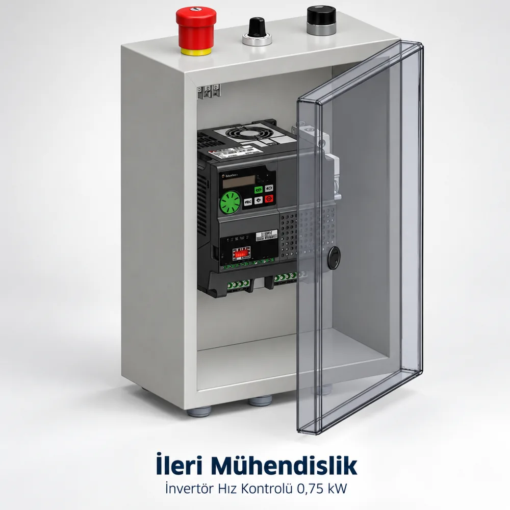 0,75 kW İnvertör Hız Kontrolü · İleri Mühendislik