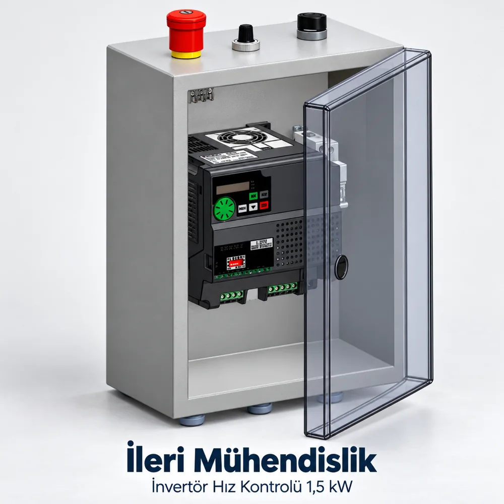 1,5 kW İnvertör Hız Kontrolü · İleri Mühendislik